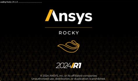 ANSYS Rocky 2024 R1.1